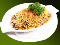 Baked Spaghetti Bolognese