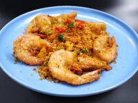 Stir-fried Shrimp in Typhoon Shelter